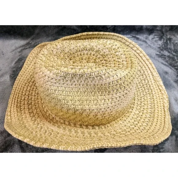 Giovanni Florence New York Straw Cowboy Hat‎ Western Style Woven Summer Sun Hat - Picture 3 of 7